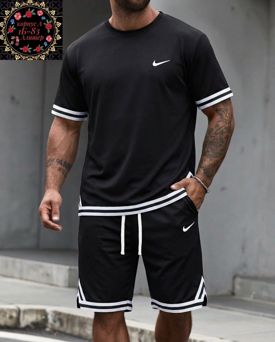 мужские комплекты,комплект одежды,костюм спортивный мужской с шортами и футболкой,летний спортивный костюм с футболкой и шортами,спортивные костюм
