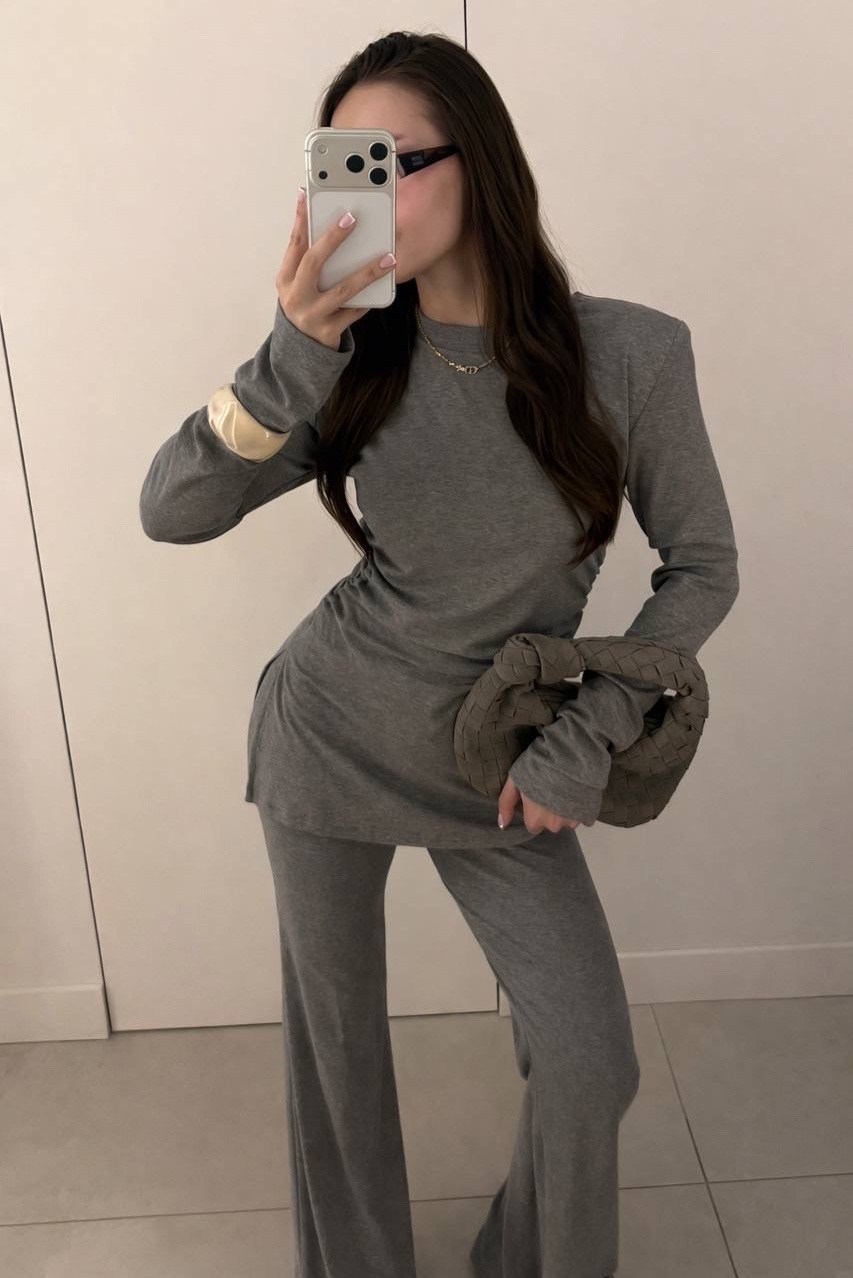 брючный костюм,трикотажный костюм,серый брючный костюм,вязаные костюмы,костюм кашемир