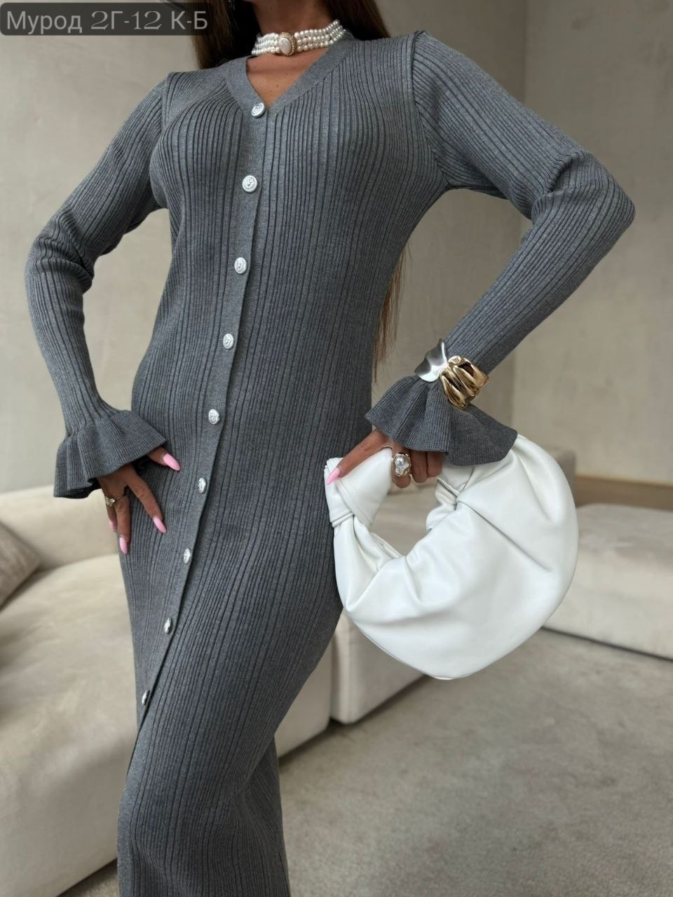 платье вязаное лапша арт. 11886923,элегантное трикотажное платье лапша,белое платье лапша,платье лапша вязаное трикотажное,вязаное платье макси