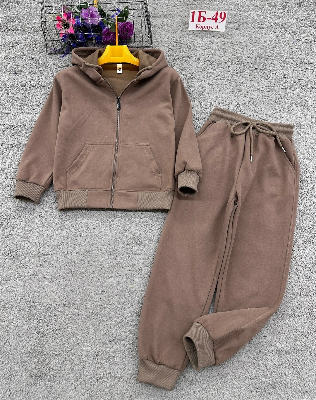 костюм на флисе,женские костюмы на флисе,спортивные костюмы на флисе,спортивные костюм,костюм женский толстовка и штаны арт. 1555215