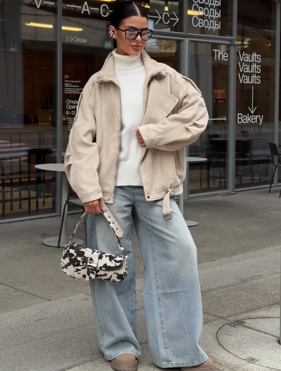 куртка стильная,дубленка авиатор зимняя оверсайз,дубленка авиатор зимняя короткая оверсайз,куртка оверсайз,косуха куртка