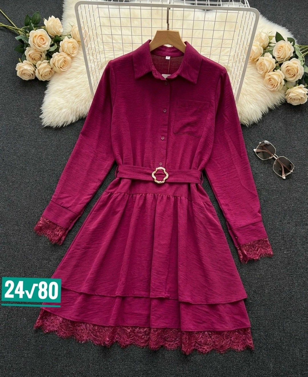 платье с поясом,платье женская,платье,платье рубашка с оборками,платье женское черное