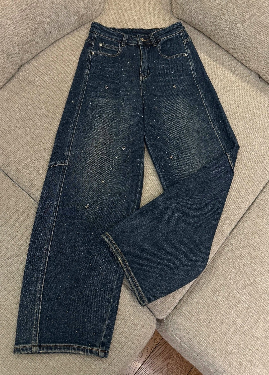 джинсы женские,джинсы брюки,джинсы со стразами,джинсовые брюки,широкие джинсы