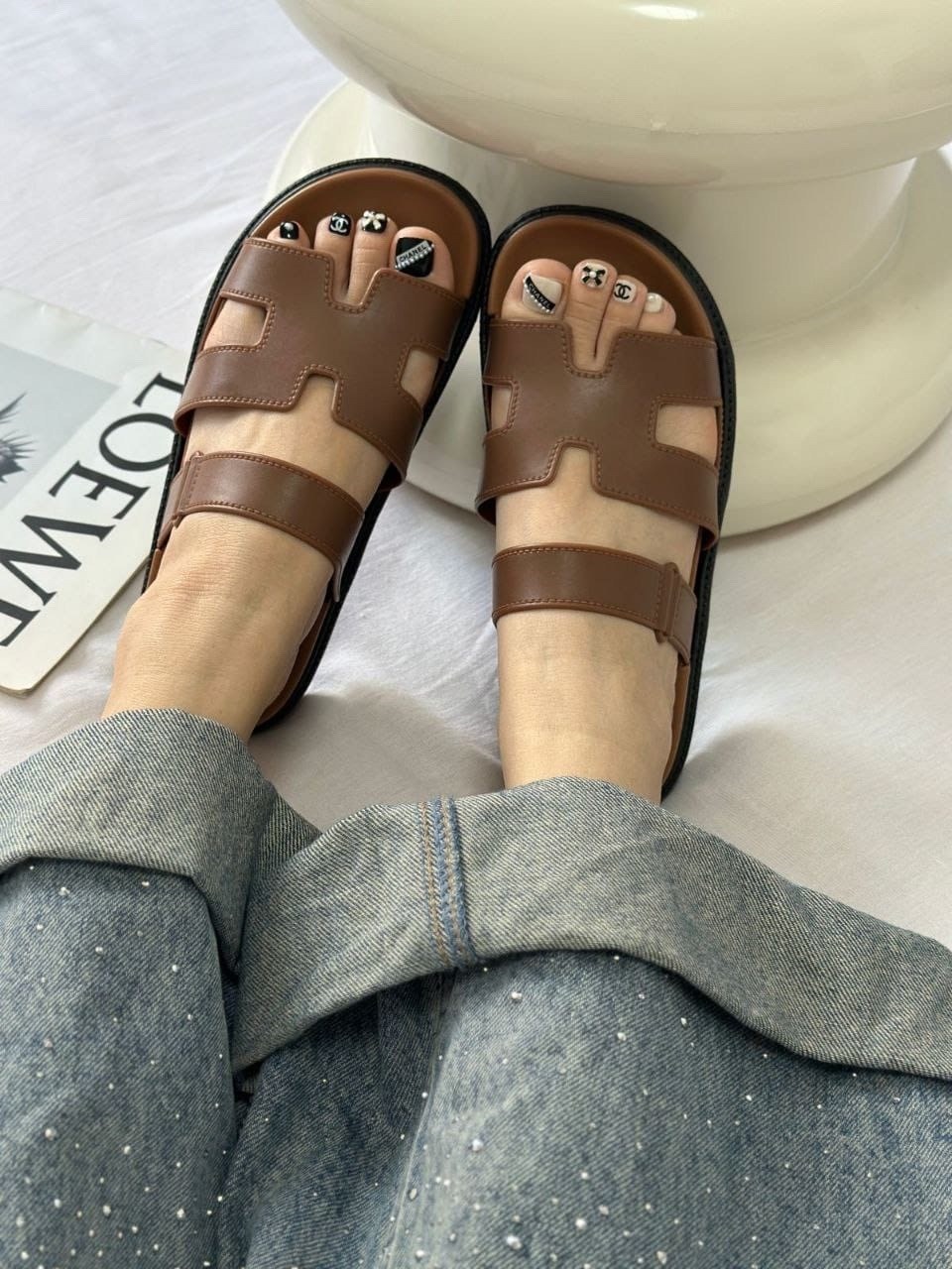 ,шлепки эрмес,босоножки хермес,женские сандалии,босоножки женские