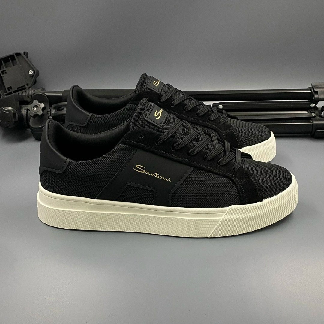мужские кеды santoni,мужские кеды,,кеды santoni,мужские чёрные кеды santoni