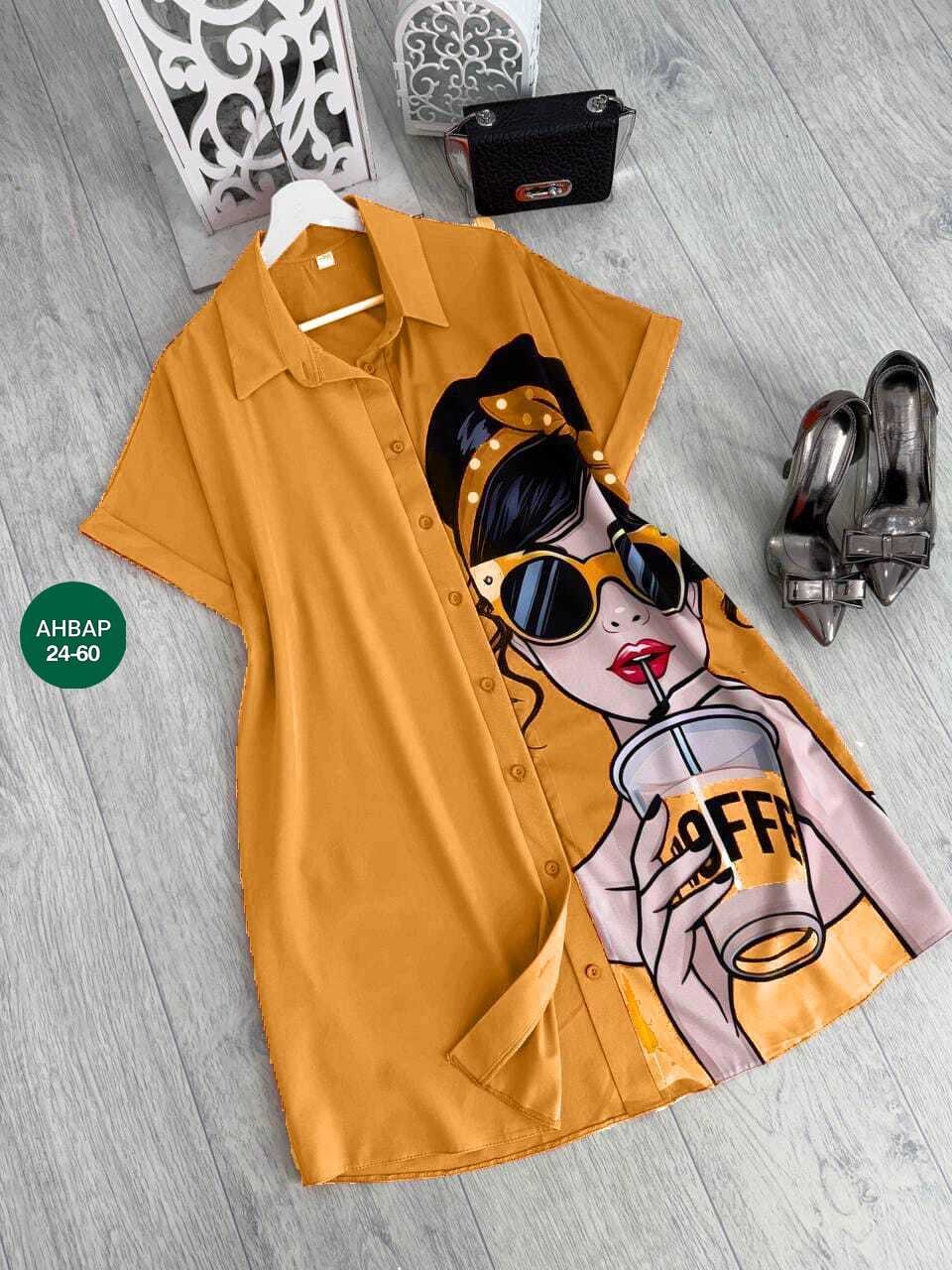 платье рубашка с принтом,туника женская,платье женское,женское платье рубашка,туника женская платье