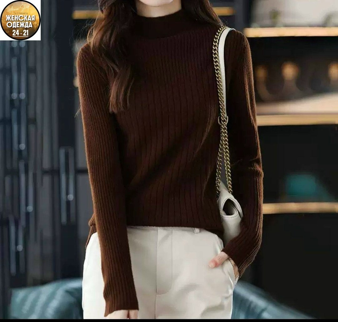 водолазка женская,свитер с высоким воротником,женский свитер с высоким воротником,свитер с воротником,женский свитер с высоким воротником однотонной