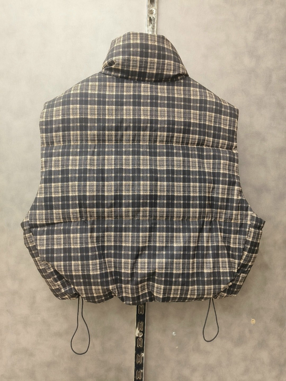 жилетка женская,жилет в клетку,жилет,двухсторонняя жилетка,женские жилеты