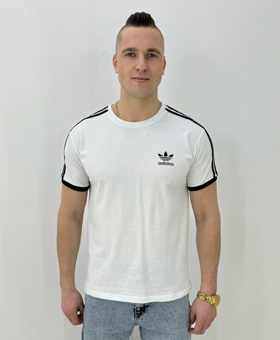 футболки для мужчин,футболки мужские,футболка gs adidas originals белый,футболка мужская adidas,майка адидас белая мужская