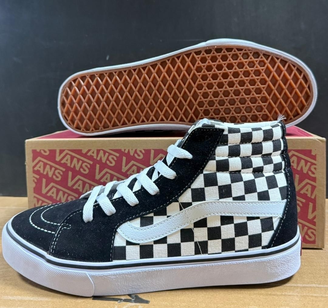 vans sk8-hi black white checkerboard,вансы sk8,вансы в клеточку,кеды vans super sk8-hi black white checkerboard,кеды vans