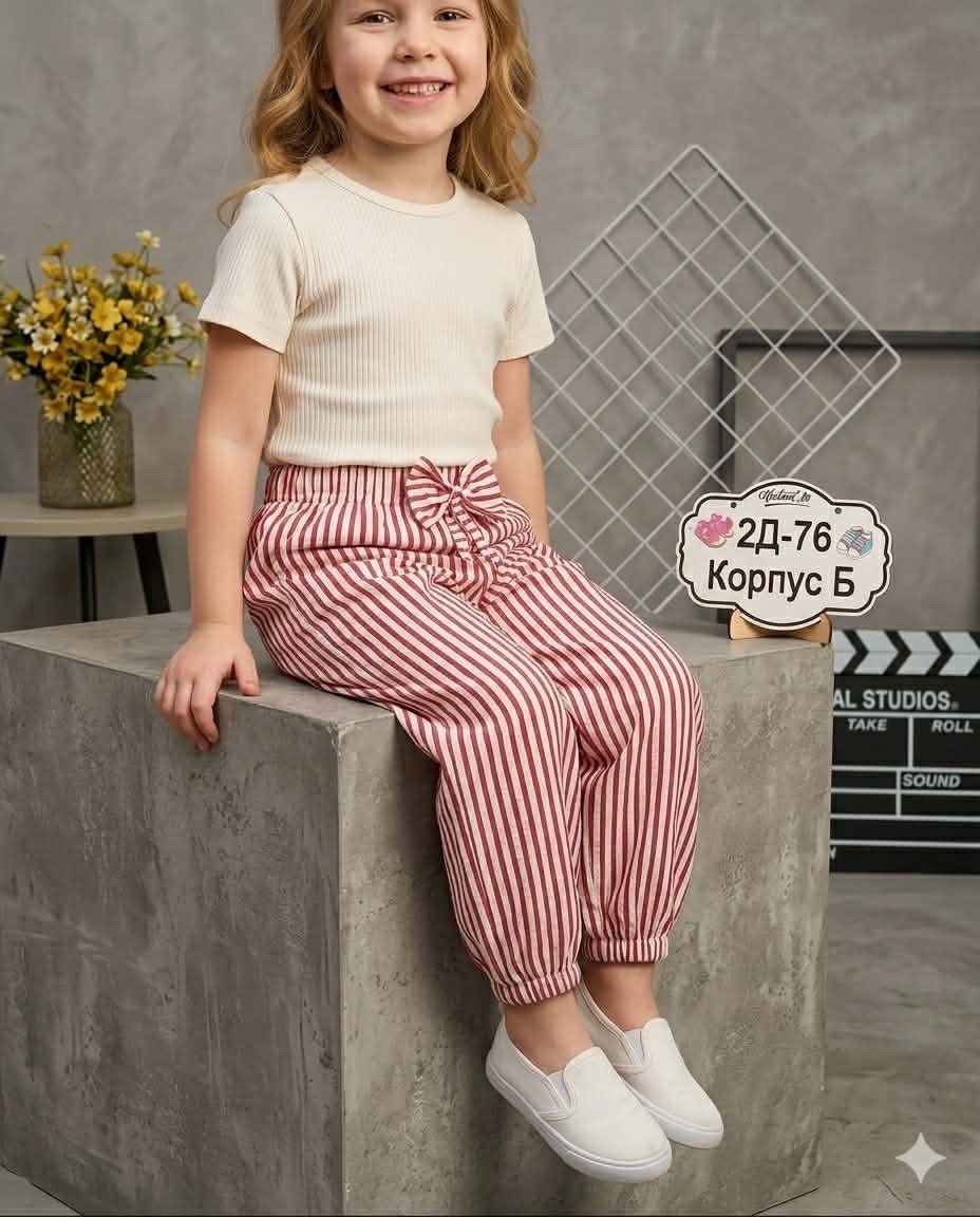 брюки для девочек,повседневные брюки,брюки в полоску,брюки для малыша,брюки детские