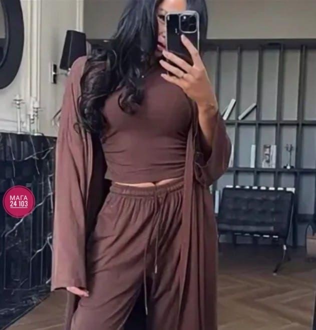 костюм женский,женский костюм тройка,,костюм: майка, широкие штаны и длинная абая,костюм с абаей