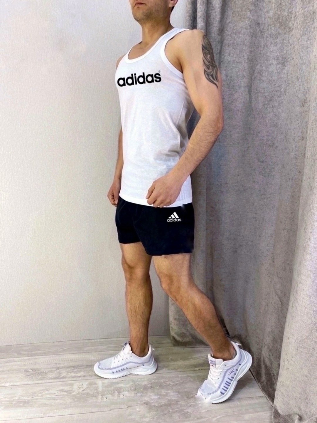 шорты для мужчин,костюм спортивный мужской,костюм для мужчин,майка адидас,костюм майка шорты