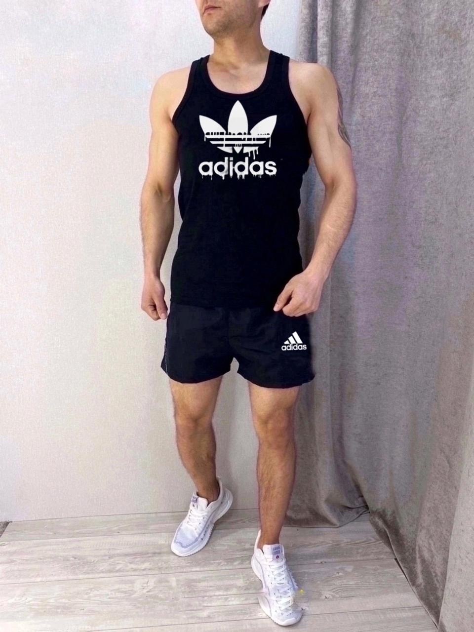 шорты для мужчин,костюм спортивный мужской,костюм для мужчин,майка адидас,костюм майка шорты