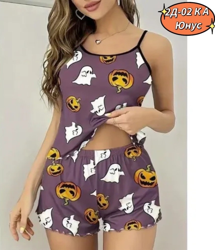 пижама женская с шортам,пижама женские,пижама женская с шортами и топ,пижама комплект,пижама женская топ