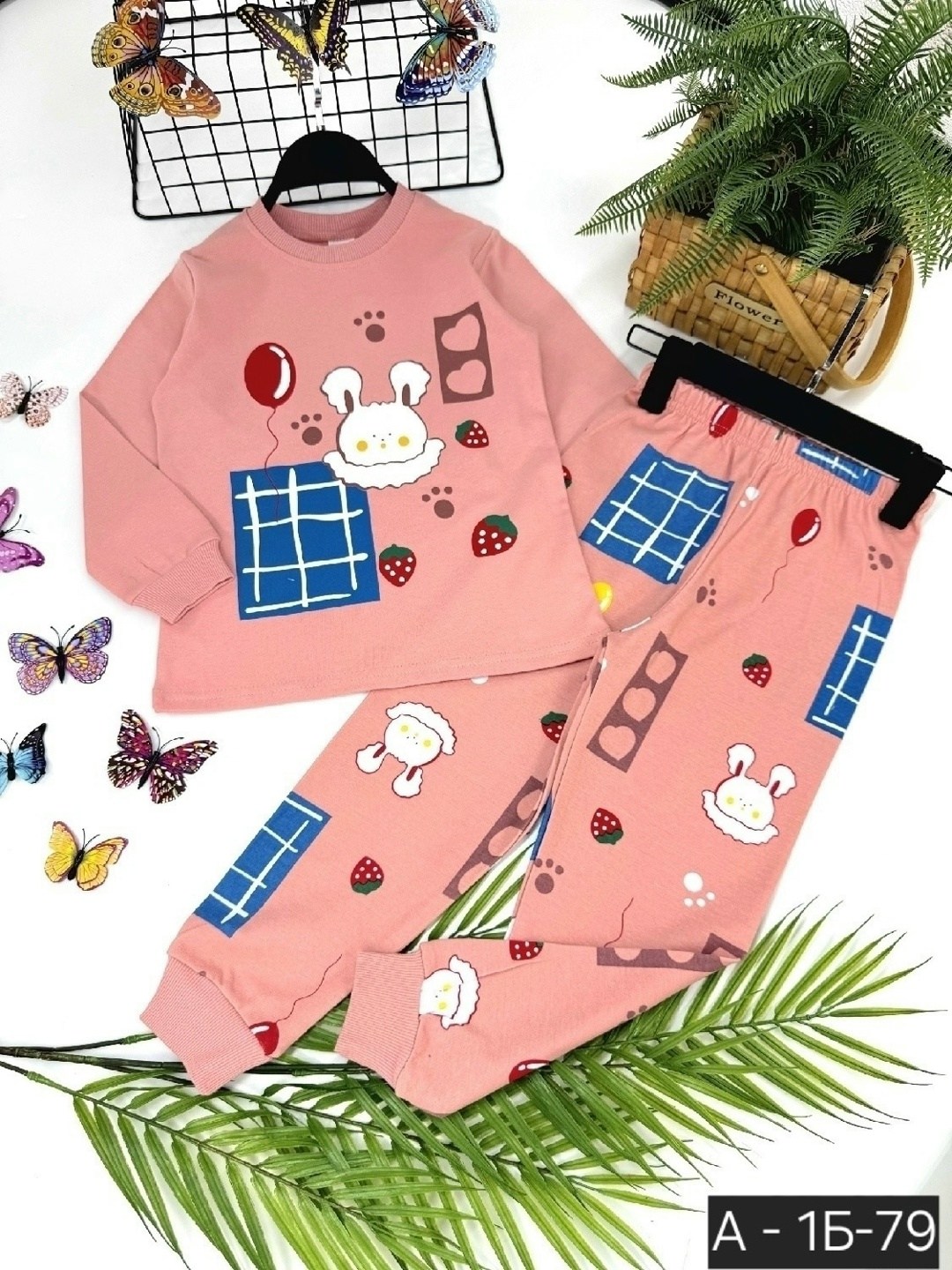 пижама для девочек,пижама интерлок,детская пижама,пижама теплая,пижама для малыша