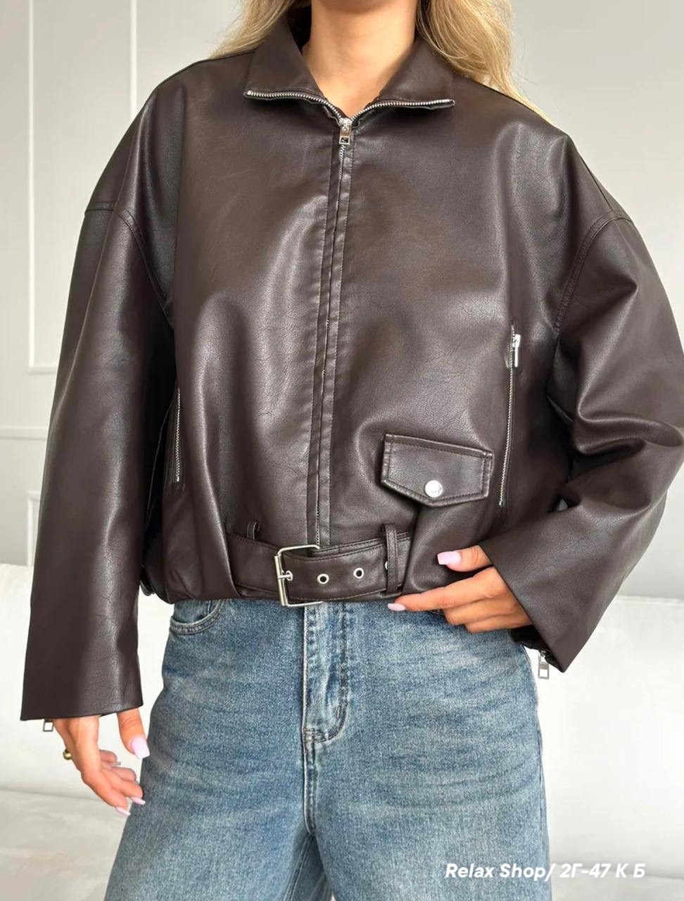 косуха куртка кожаная оверсайз chauzi,косуха коричневая куртка удлиненная оверсайз moodway,женская куртка кожаная оверсайз короткая okssana firsanova,косуха куртка кожаная оверсайз демисезонная удлине