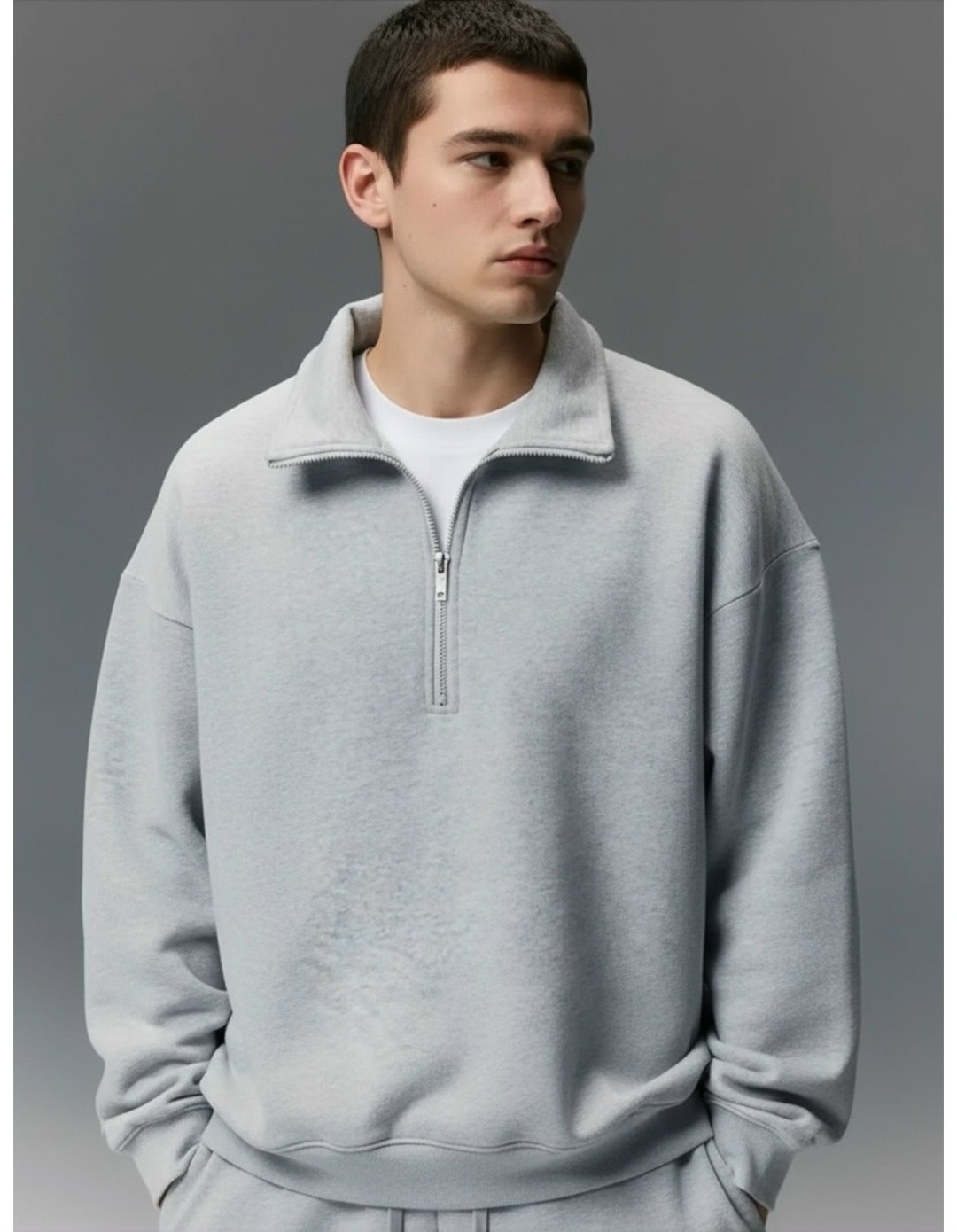 оверсайз толстовка,серый свитшот,свитшот и толстовка,свитшот мужской оверсайз,серая толстовка
