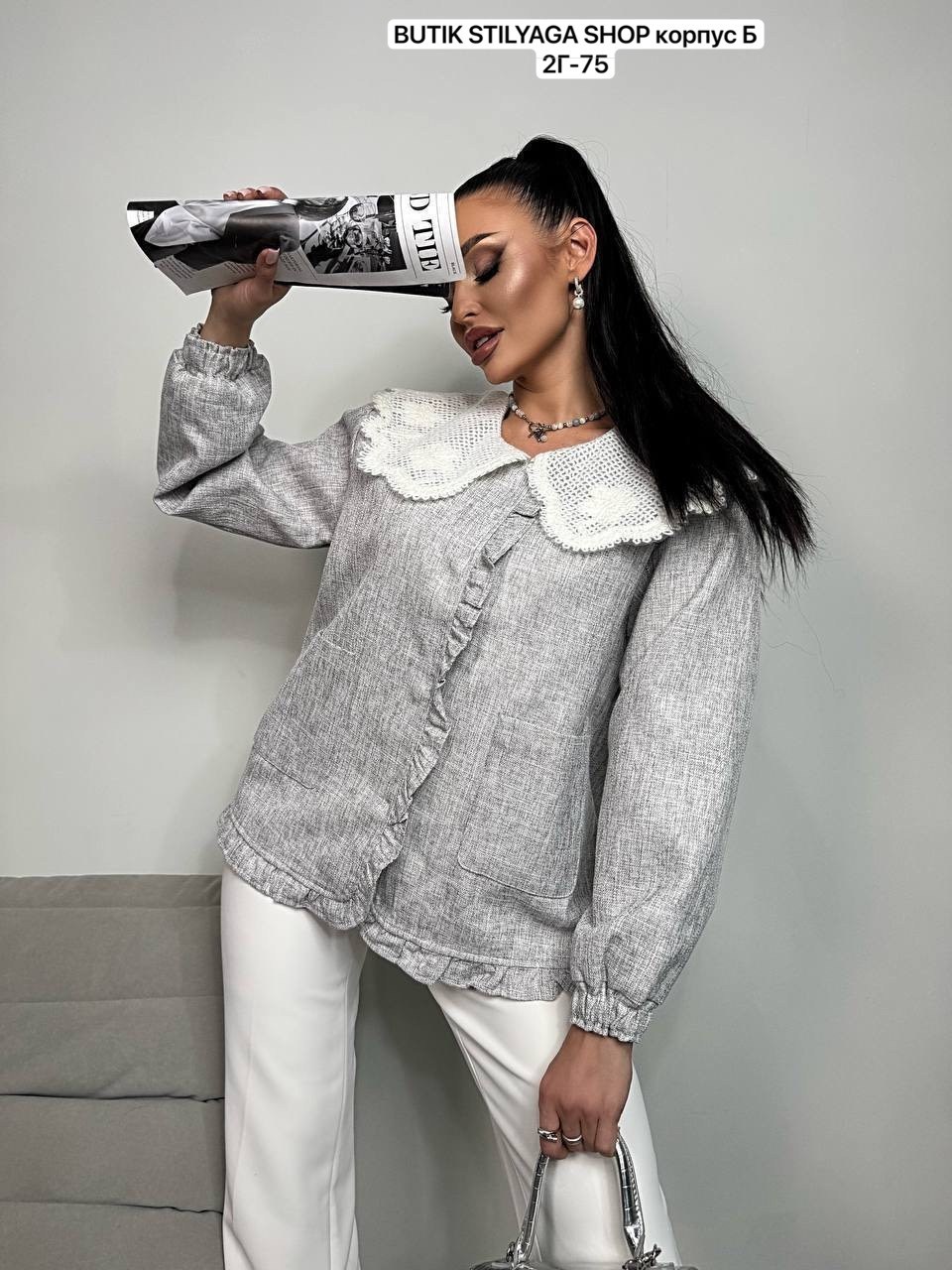 джинсовая блузка,модная блузка,блузка с воротником,блузка с оборками,блузка женская