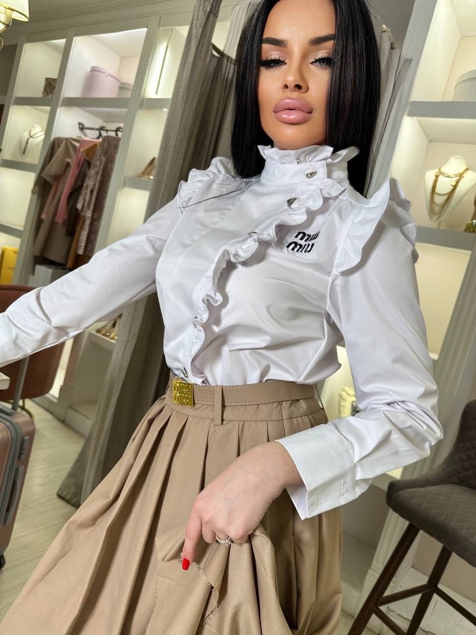 стильная блузка,рубашка женская,блузка с рюшами,блузка нарядная,блуза