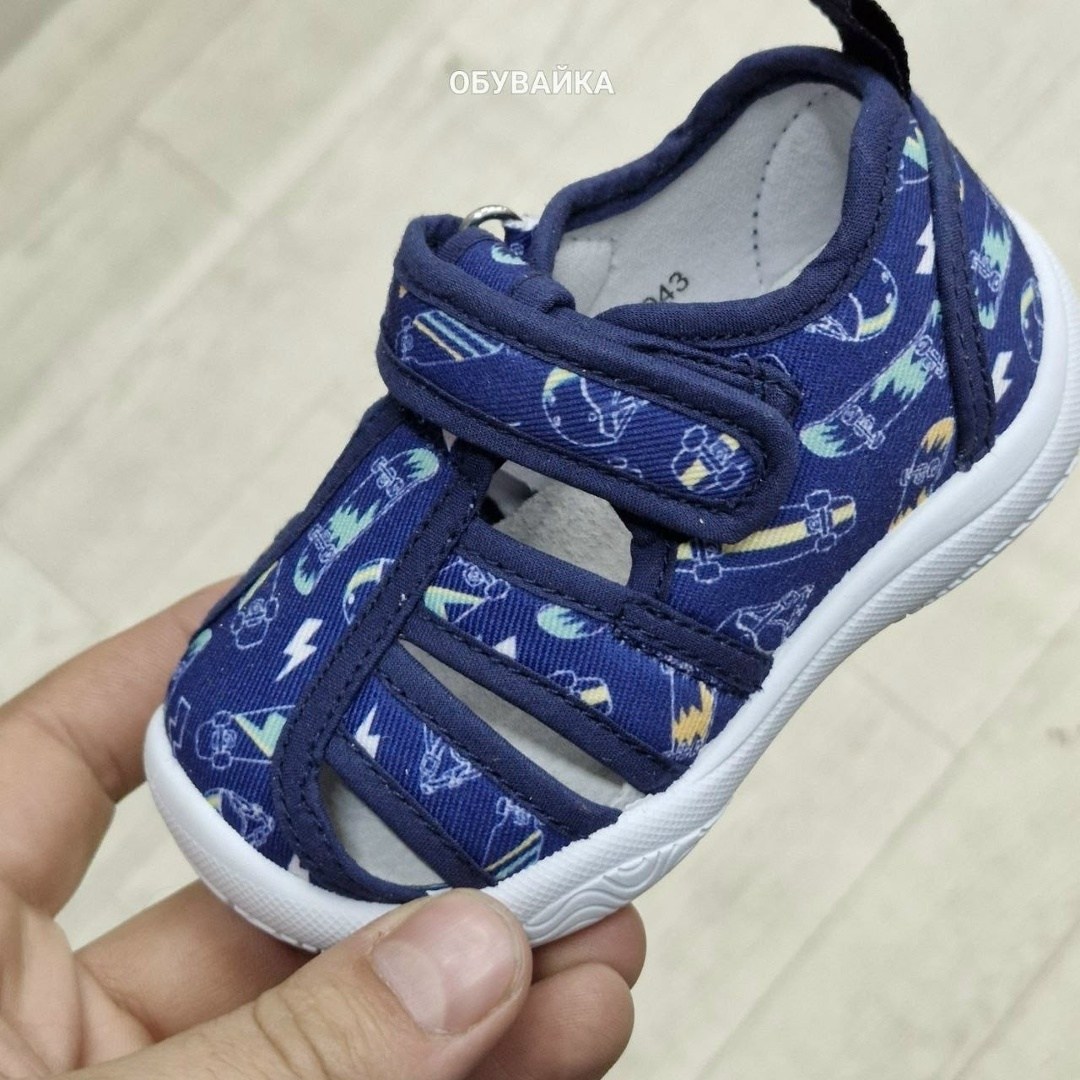 ,сандалии котофей,сандали котофей текстиль,ботинки ясельно малодетские котофей текстиль синие,сандалии для мальчика