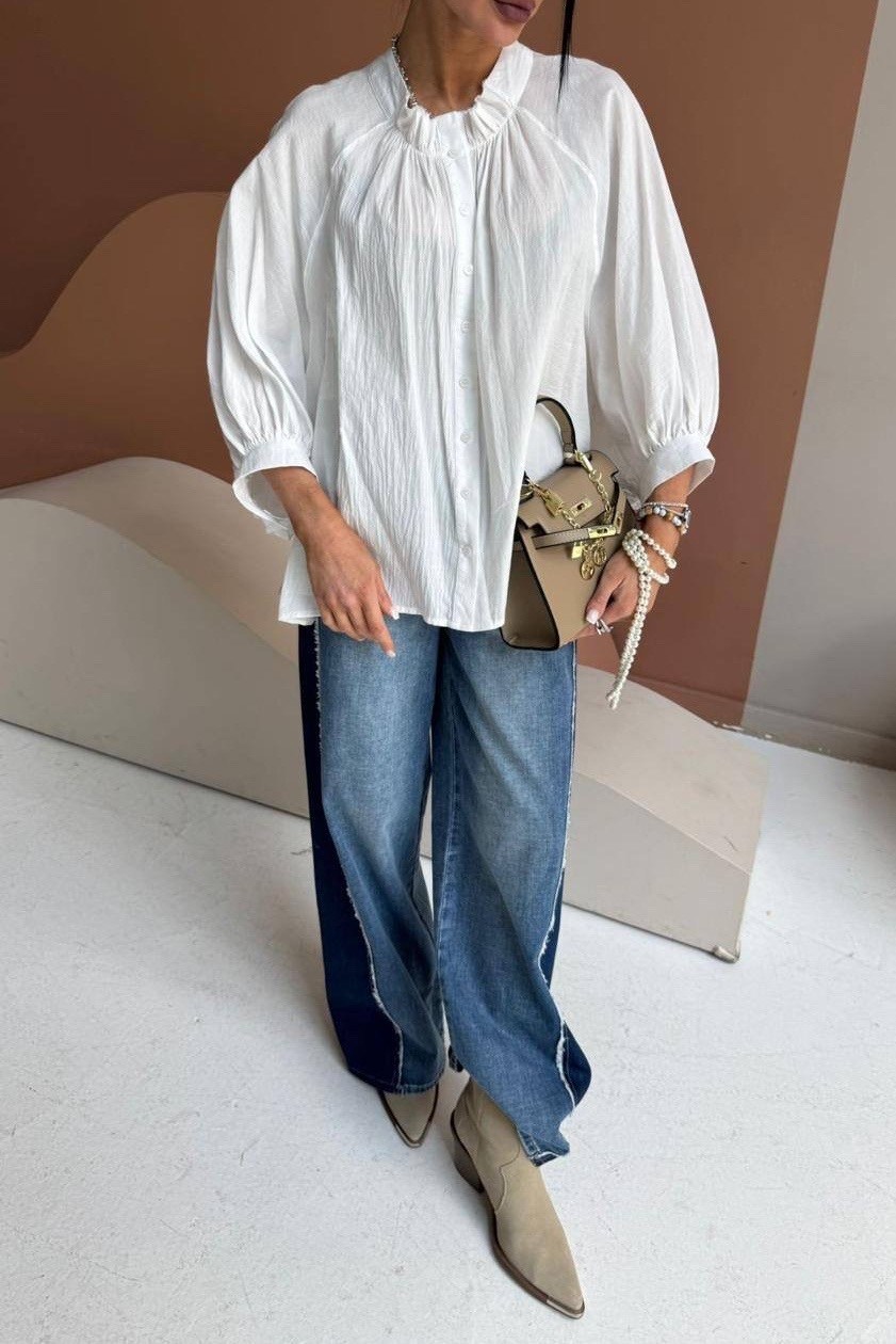 рубашка свободного кроя,белая рубашка женская оверсайз,блузка модная,женская рубашка,оверсайз блузка