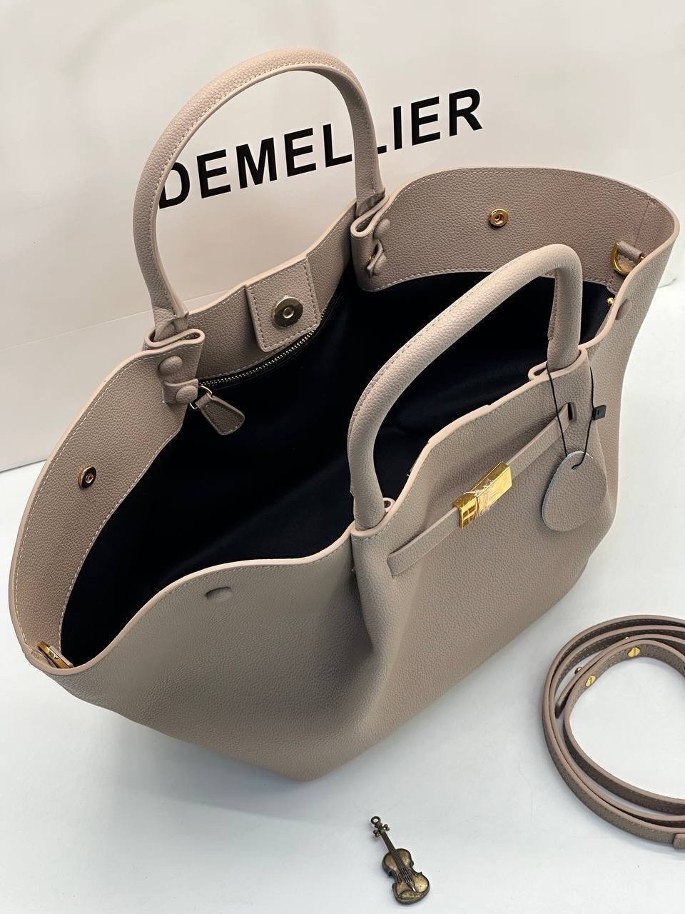 сумка demellier 49-22 см натуральная кожа реплика,женская сумка demellier,demellier сумка,сумка,demellier new york сумка женская