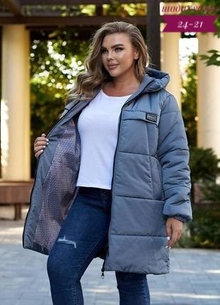 куртка зимняя,удлиненная демисезонная куртка,куртка зимняя женская,куртка женская,женская куртка большого размера