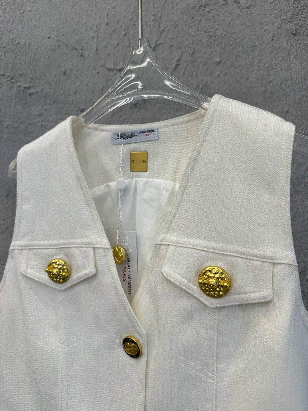 жилет женский elisabetta franchi 145821 белый,жилетка женская,женские жилеты,жилет приталенный,жилет удлиненный