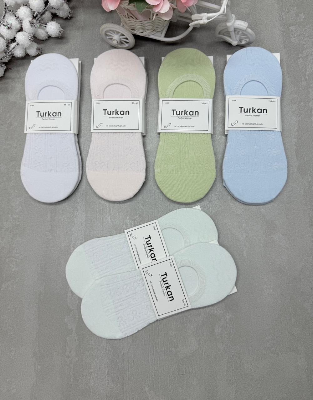 носки женские turkan,подследники женски,следки хлопковые,следки туркан женские,носки женские