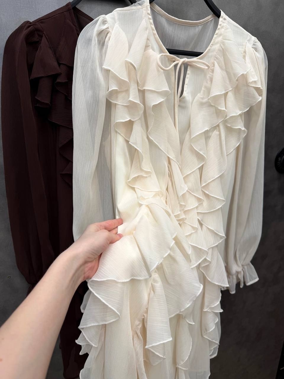 платье с рюшами,платье летнее с воланами birkin shop,платье с оборками,платье летнее с воланами,стильное платье