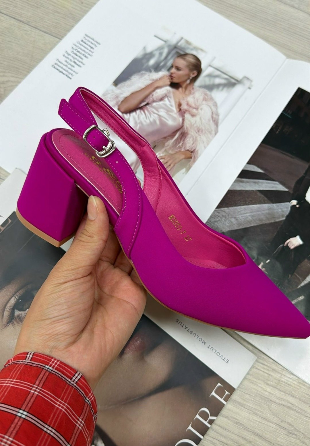 терволина туфли фуксия,модные туфли,туфли стильные,туфли лодочка, женская