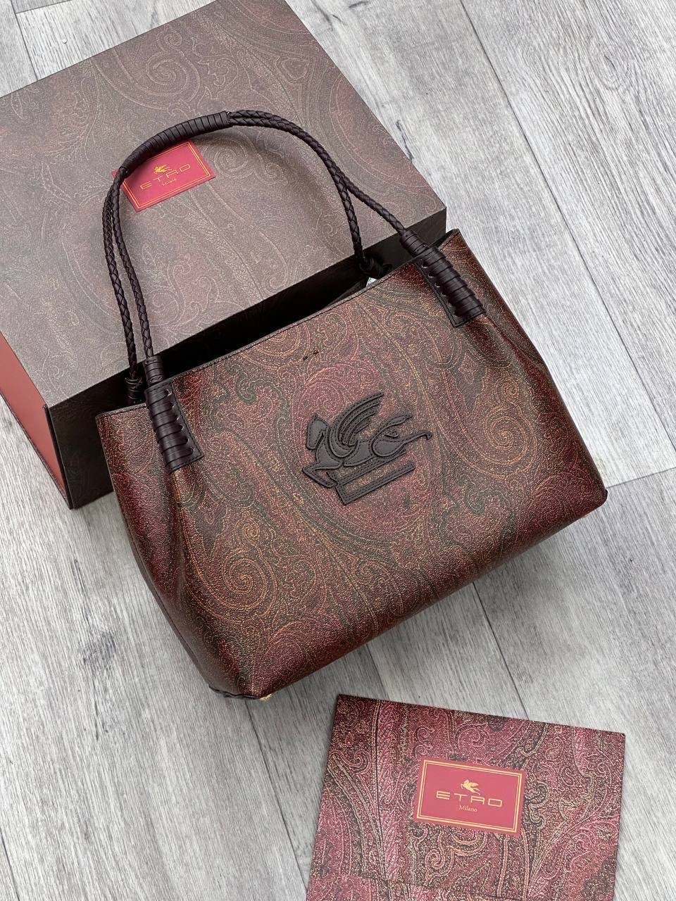 модная сумка,etro средняя сумка-тоут paisley libra коричневый,модные сумки 2025 женские тренды,сумки коричневый,сумки женские брендовые