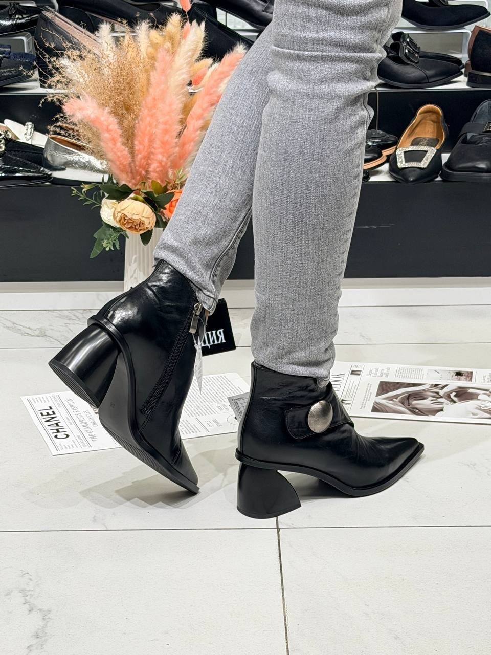 ,женская ,женские ботильоны,ботильоны,модные ботильоны