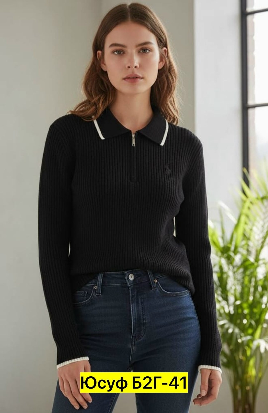 свитер поло на полузамке sarg 296134620,толстовка женская,свитер polo ralph lauren красный,свитер поло,