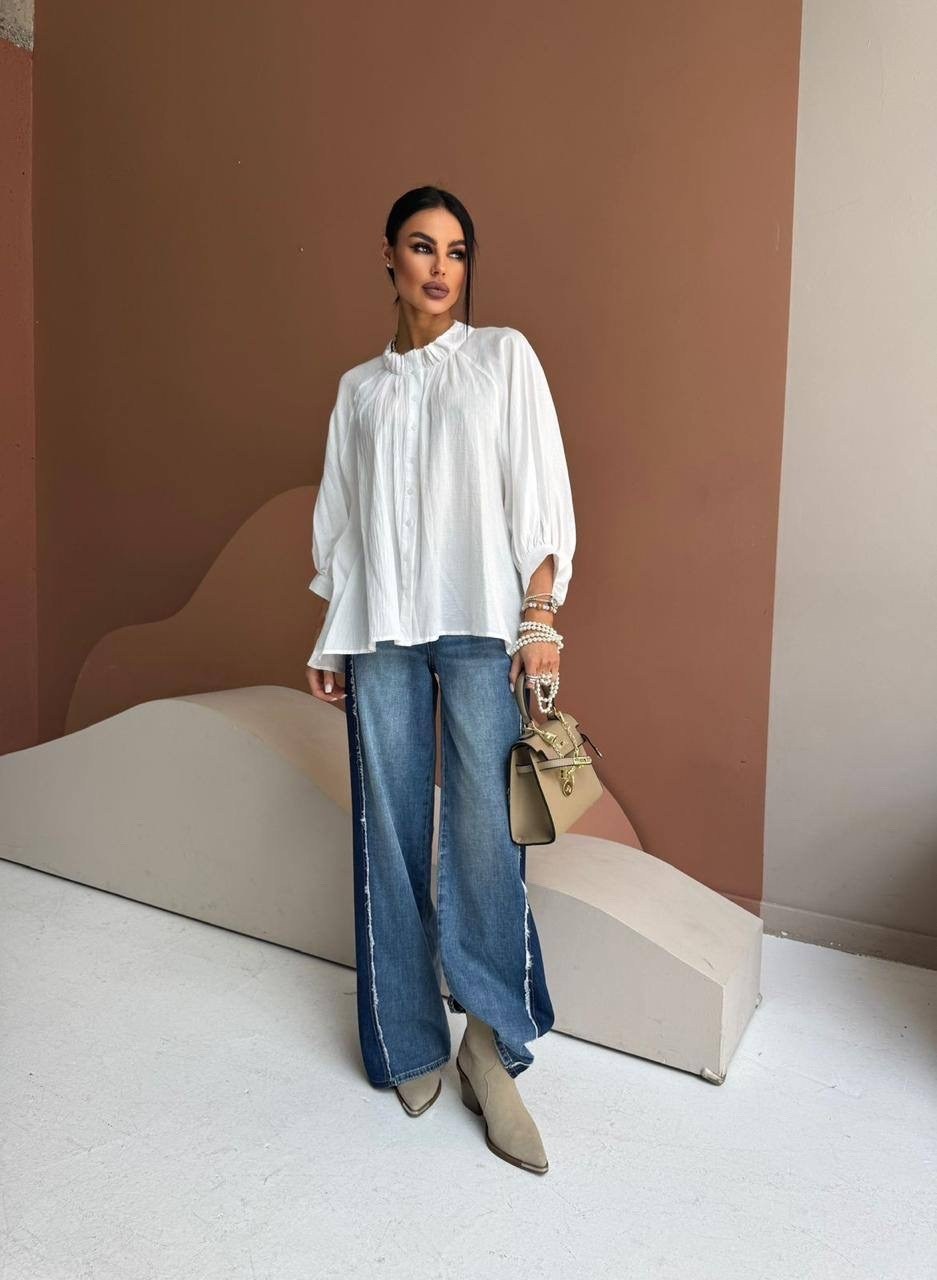 рубашка свободного кроя,белая рубашка женская оверсайз,блузка модная,женская рубашка,оверсайз блузка