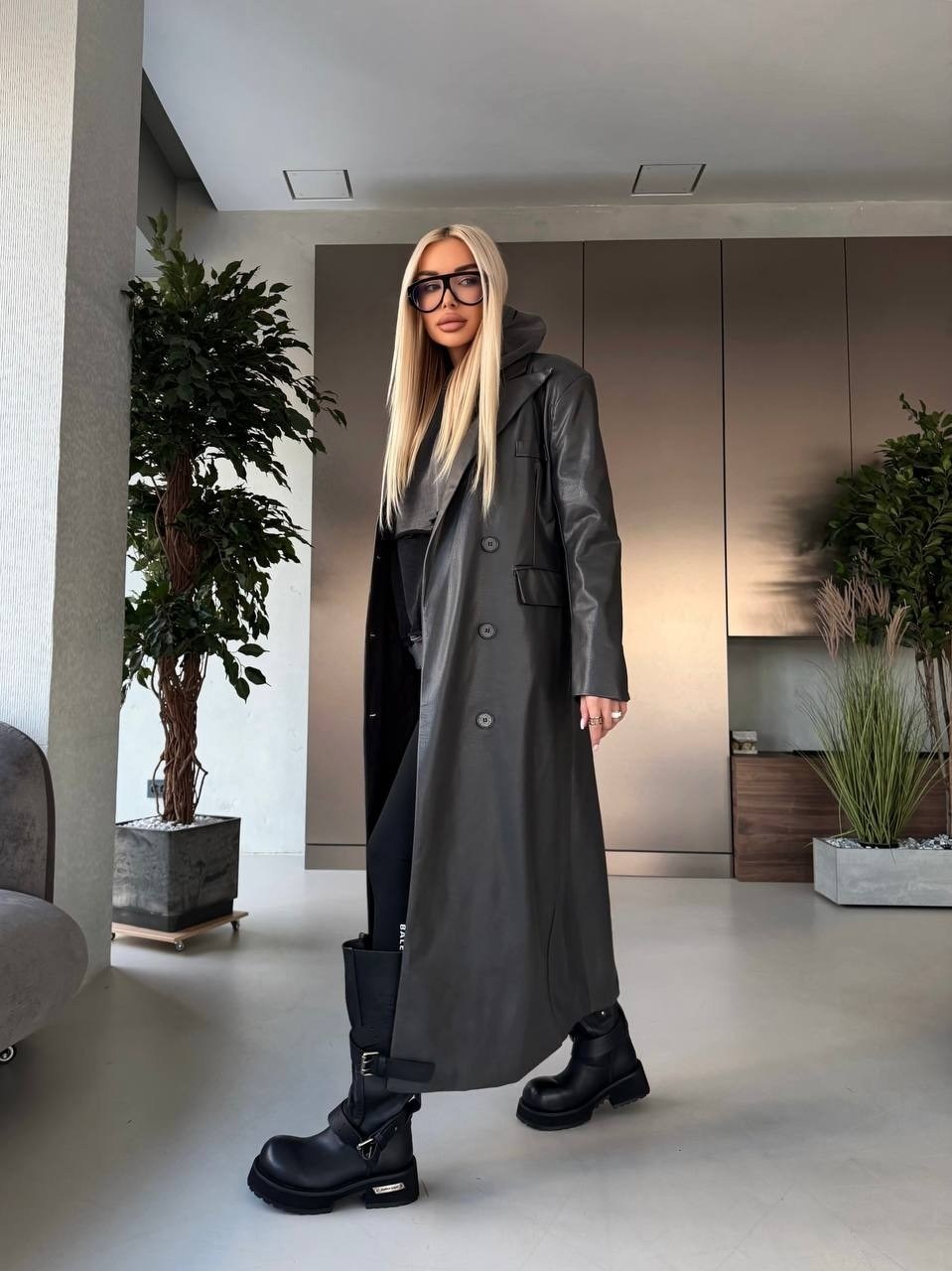кожаный тренч,плащ оверсайз женский,плащ тренч,кожаные плащи,женские плащи