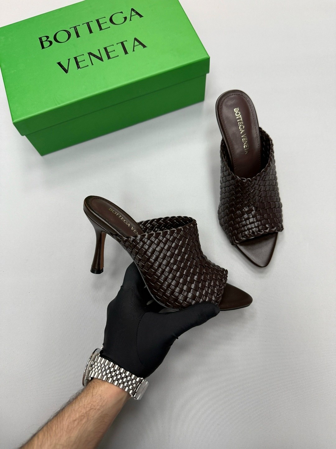 босоножки bottega veneta,,мюли bottega veneta,кожаные мюли bottega veneta,босоножки bottega