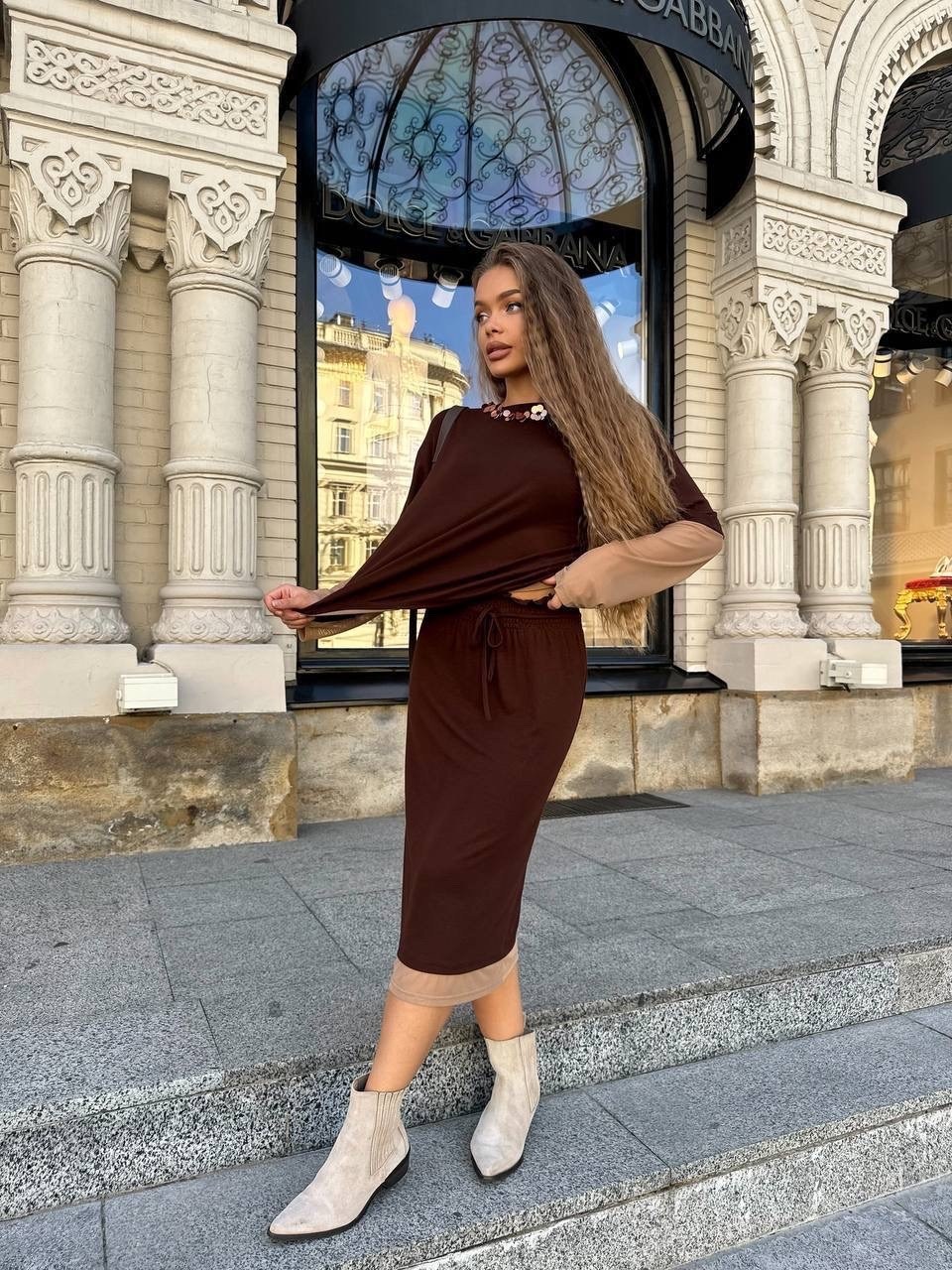 костюм с юбкой,трикотажные костюмы с юбкой,теплый костюм с юбкой,трикотажное платье,платье стильное