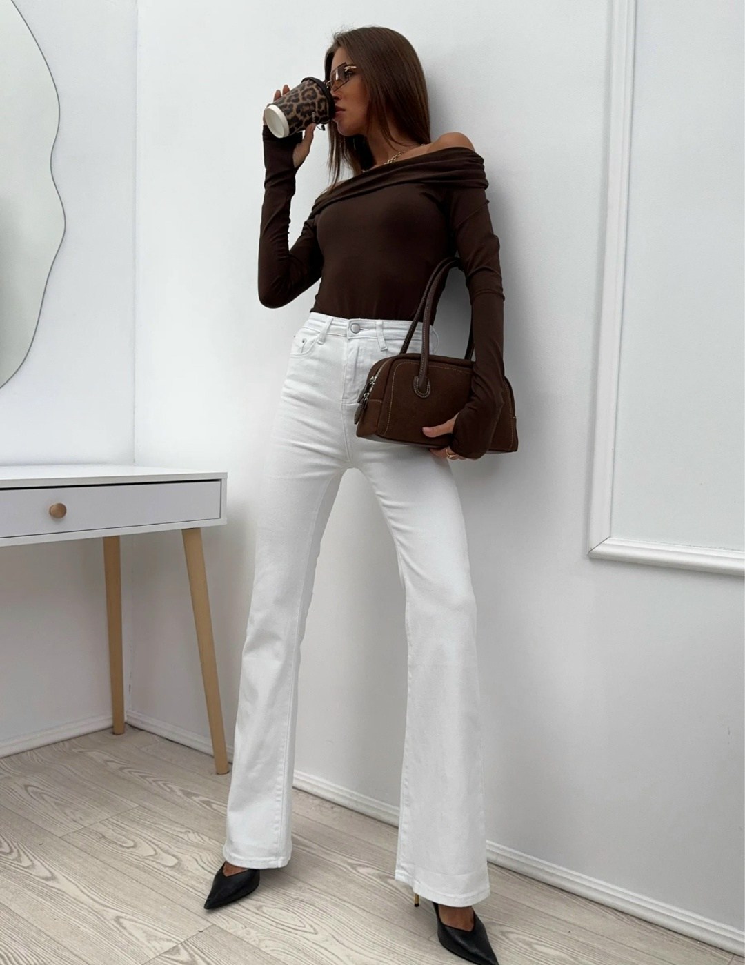 джинсы белые,женские джинсы,джинсы клеш женские,джинсы модные