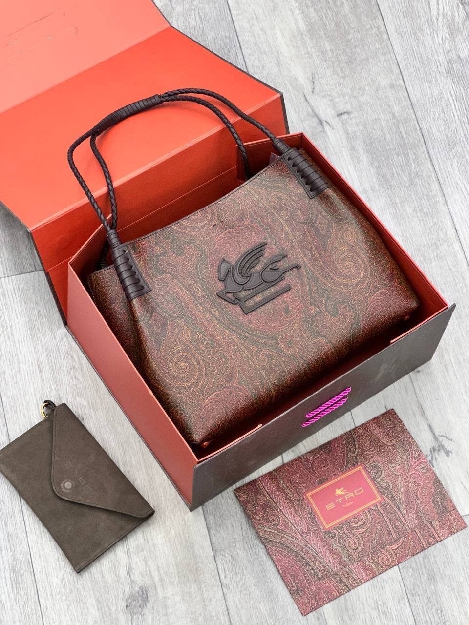 модная сумка,etro средняя сумка-тоут paisley libra коричневый,модные сумки 2025 женские тренды,сумки коричневый,сумки женские брендовые