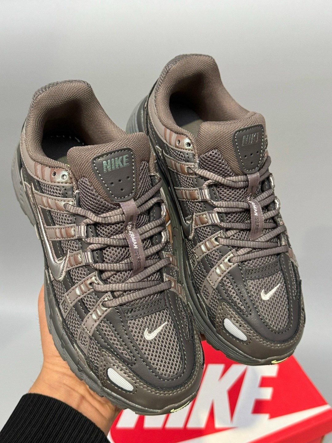 кроссовки nike p 6000,кроссовки nike,кроссовки мужской nike,кроссовки nike p-6000 cave stone metallic silver коричневый,nike p 6000