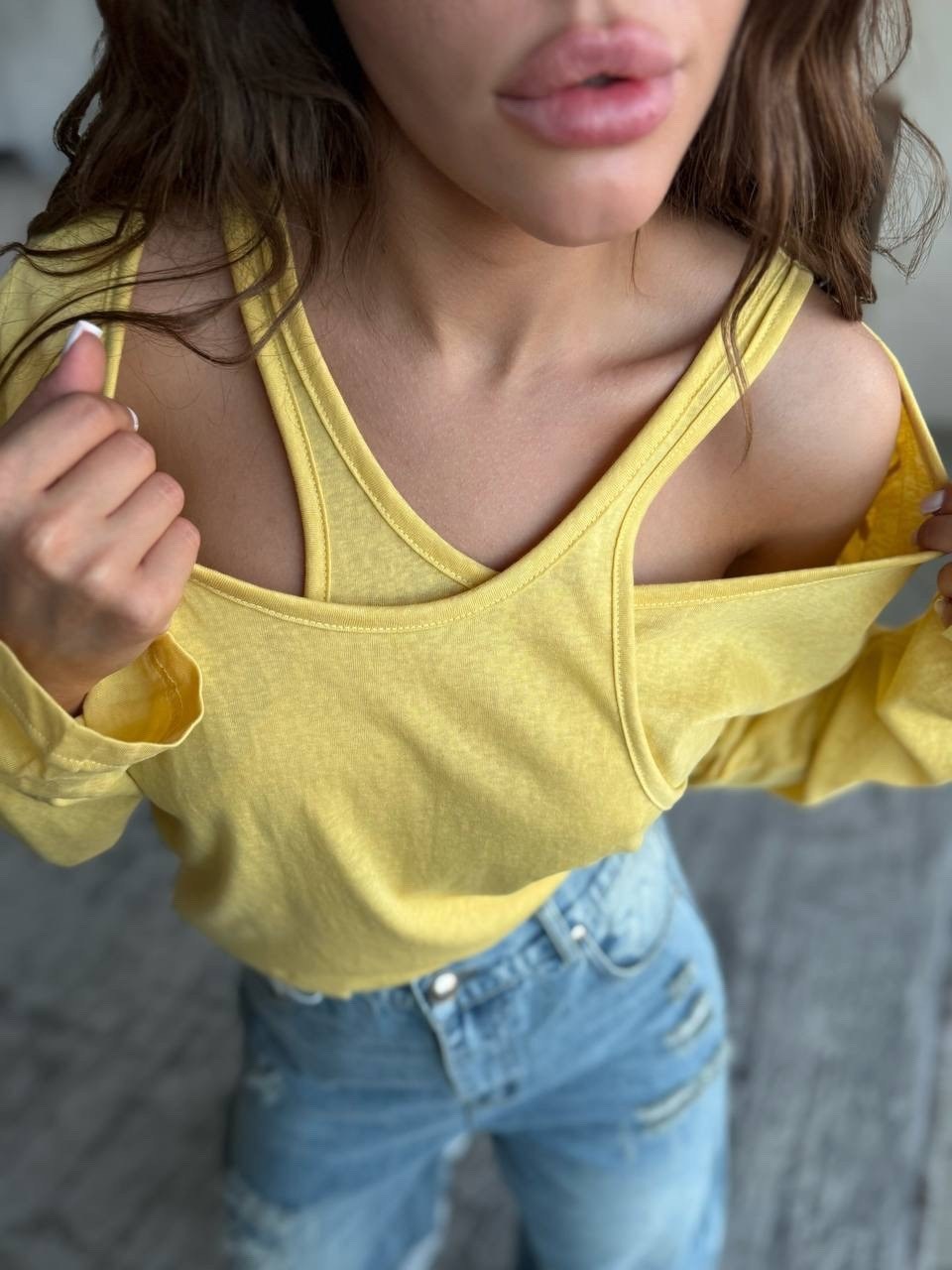 женская кофта,толстовка желтая,трикотажная кофта,желтый свитшот,свитер джемпер женский