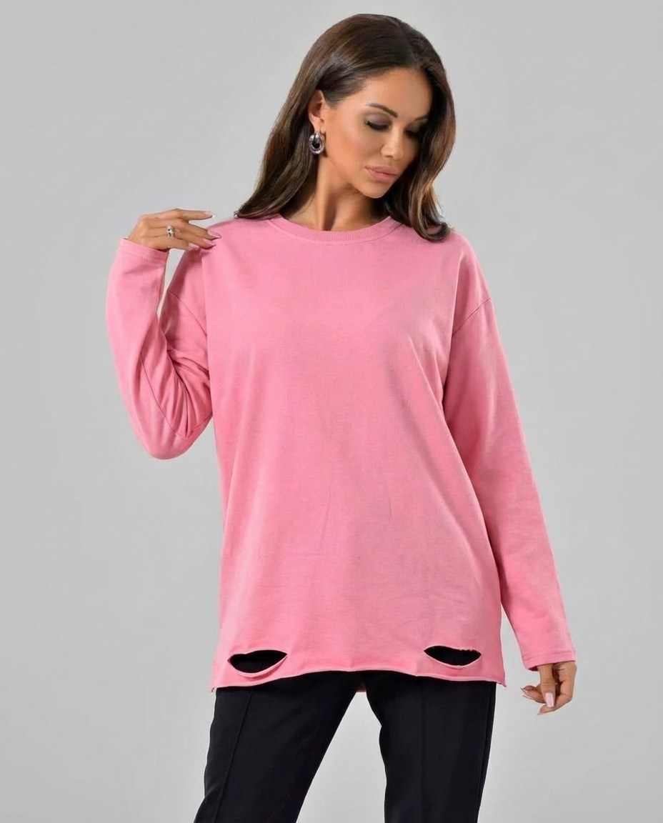 женский свитшот оверсайз,женский свитшот,розовый свитшот,свитшот оверсайз,женский лонгслив