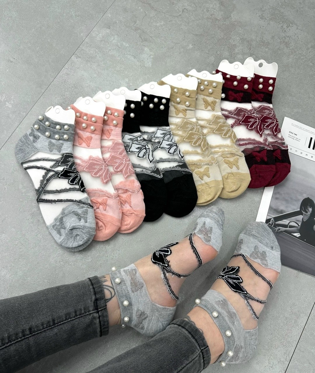 носки женские,носки женские 10 пар,красивые капроновые носки,женские следки,носки для женщин