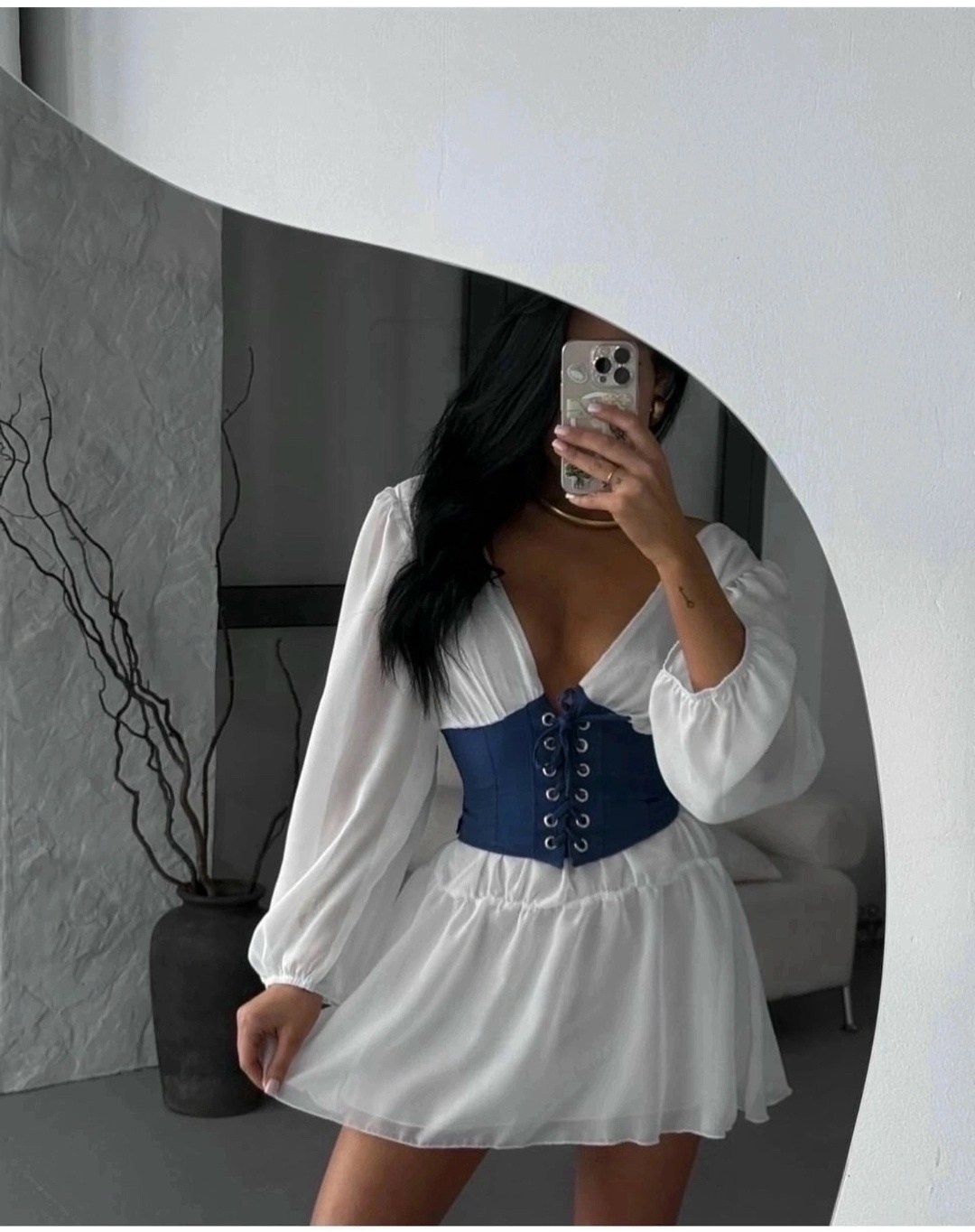 платье с корсетом,корсетный костюм из юбки и топа,костюм из шифона с корсетом и юбкой,корсетный костюм женский,платье рубашка с корсетом