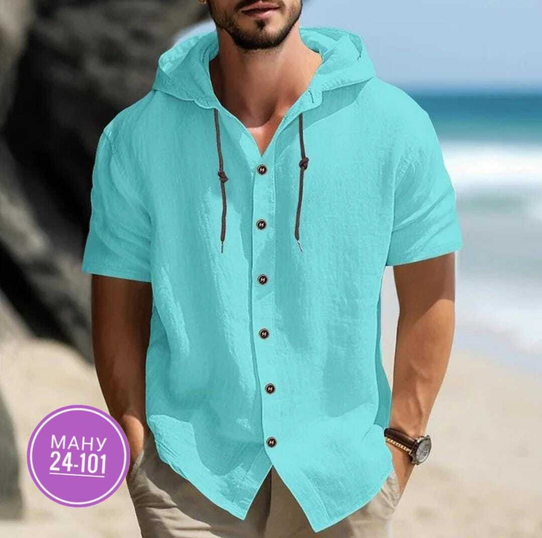 мужская льняная рубашка,рубашка с капюшоном мужская,мужская повседневная рубашка,рубашка с капюшоном,летние рубашки мужские