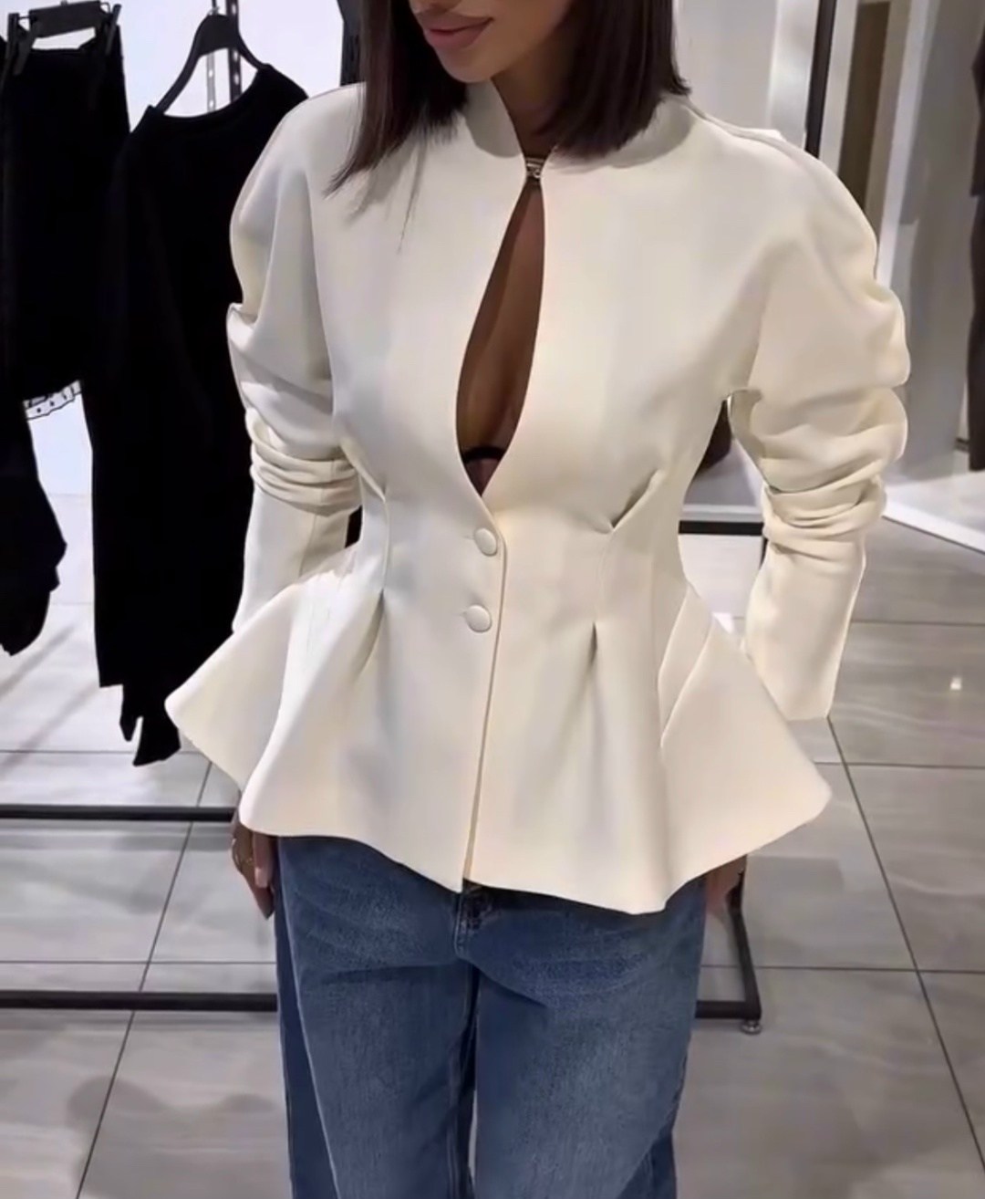 жакет с баской,пиджак,жакет приталенный,жакет