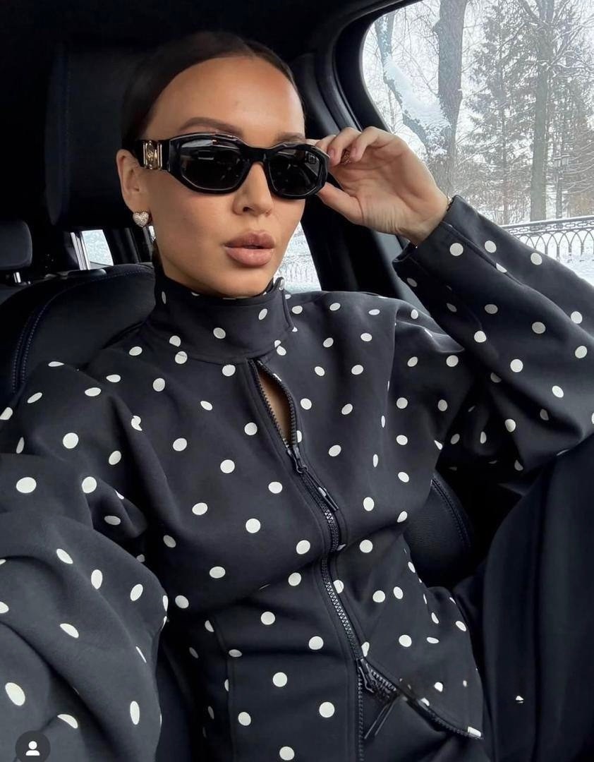 блуза,блузка в горох,блузка в горошек,женская блуза,блузка женская