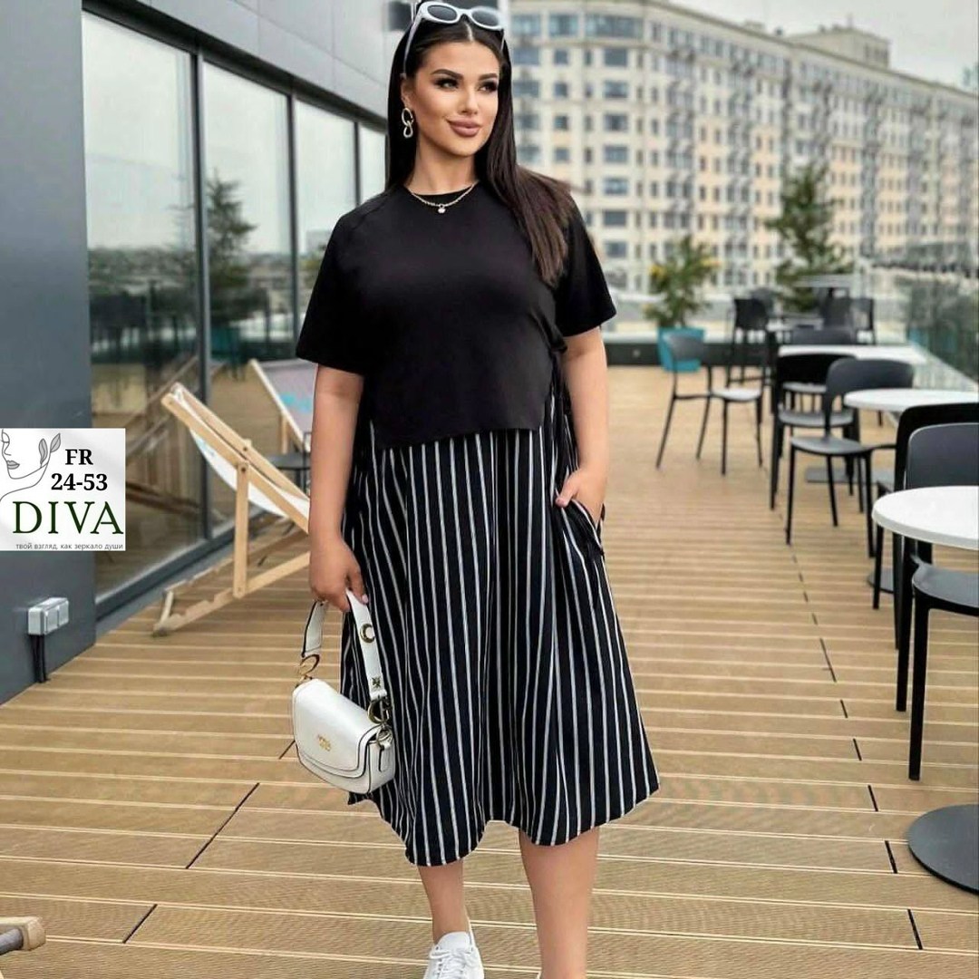 платья женские больших размеров,платье женское черное большие размеры,платье комбинированное,платье женской,платье женское летнее в полоску